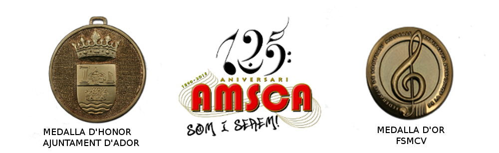 logo de l'agrupació musical Santa Cecília d'Ador