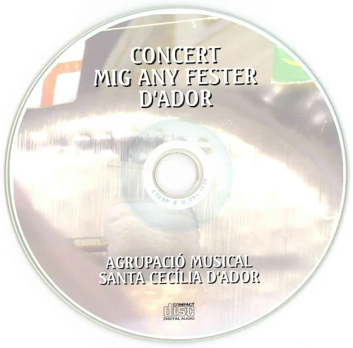 caràtula del CD del Concert Mig Any Fester