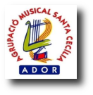  logo de la Banda de l'Agrupació Musical Santa Cecília d'Ador