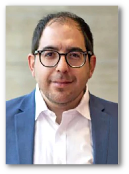 fotografia del primer pla del compositor Cèsar Roig Espí